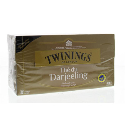 Twinings Darjeeling envelop (25 stuks)