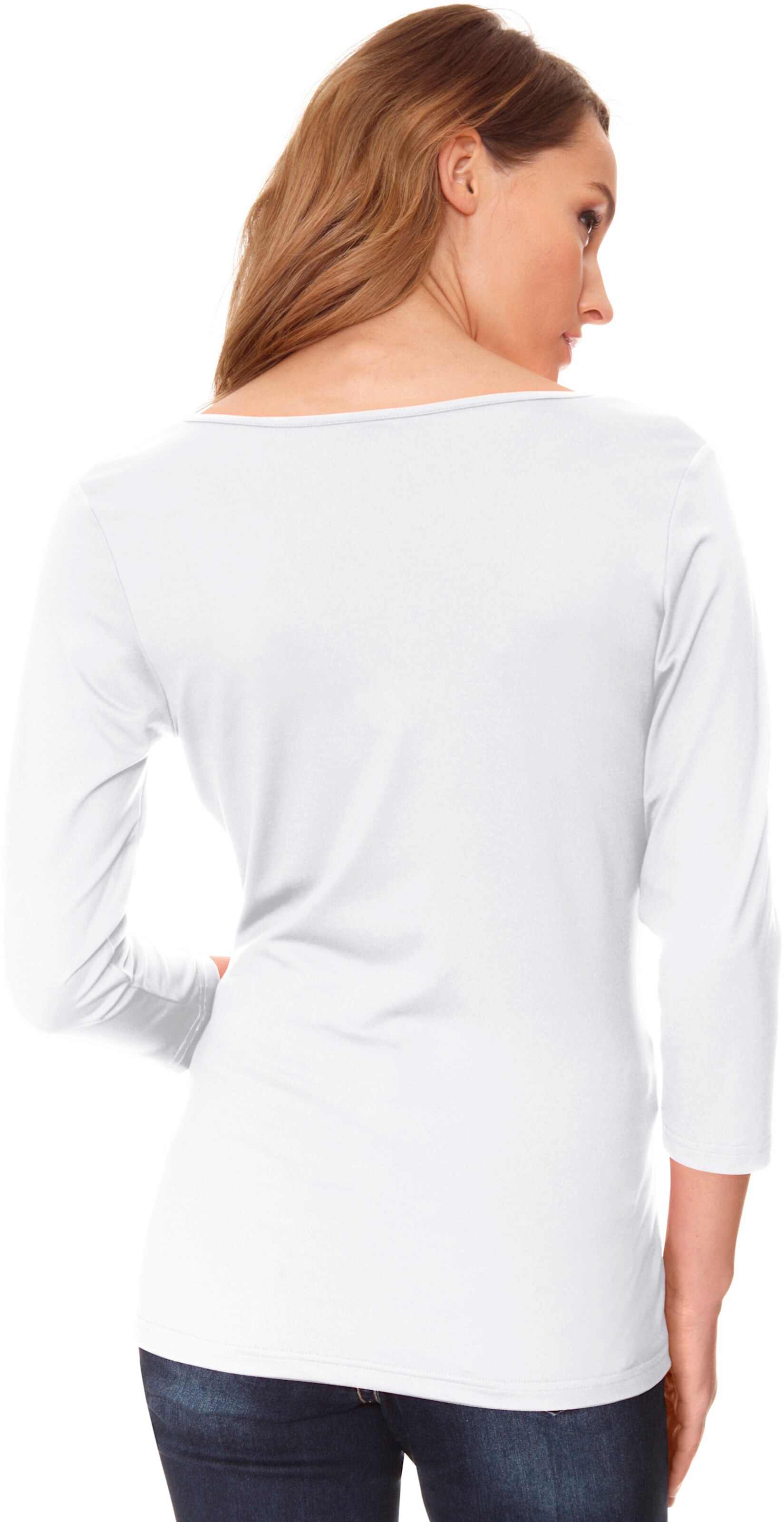 heine Wickelshirt in weiß