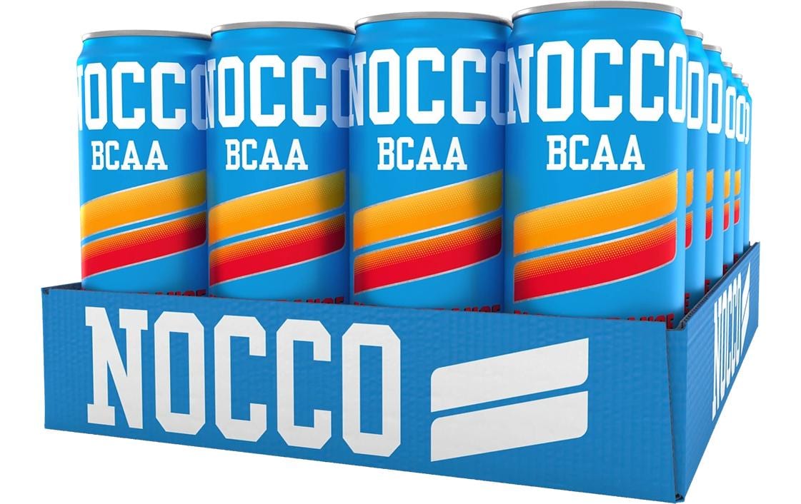 Getränk BCAA Blood Orange Del Sol 24 x 0.33 lKoffein- und kohlensäurehaltiges Erfrischungsgetränk