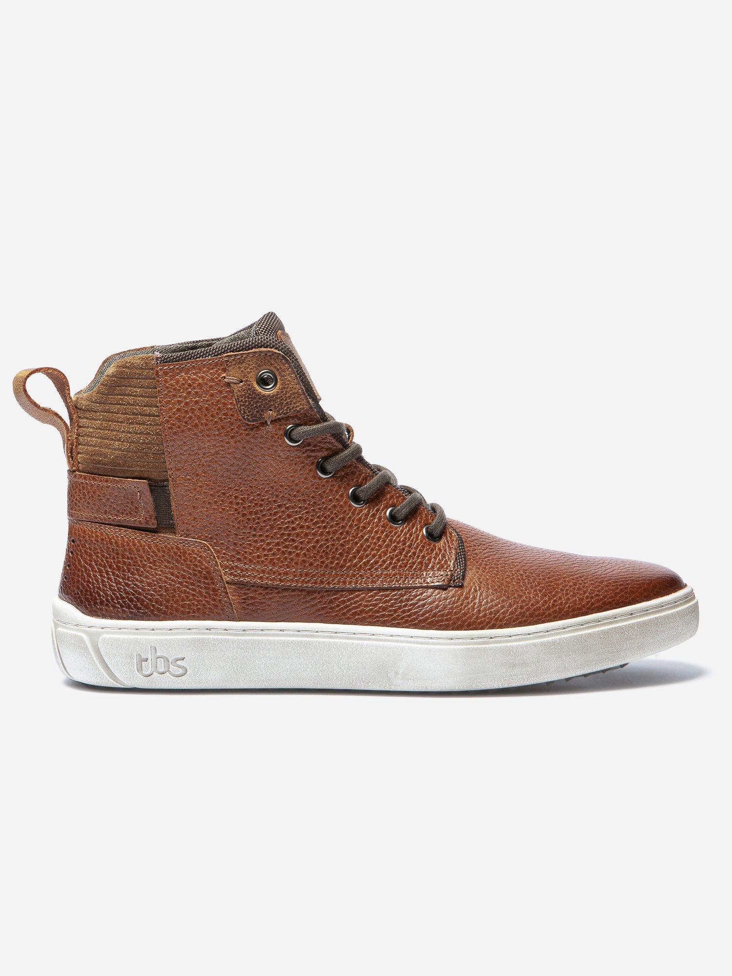 Baskets Montantes Homme Purefoam Cuir Marron