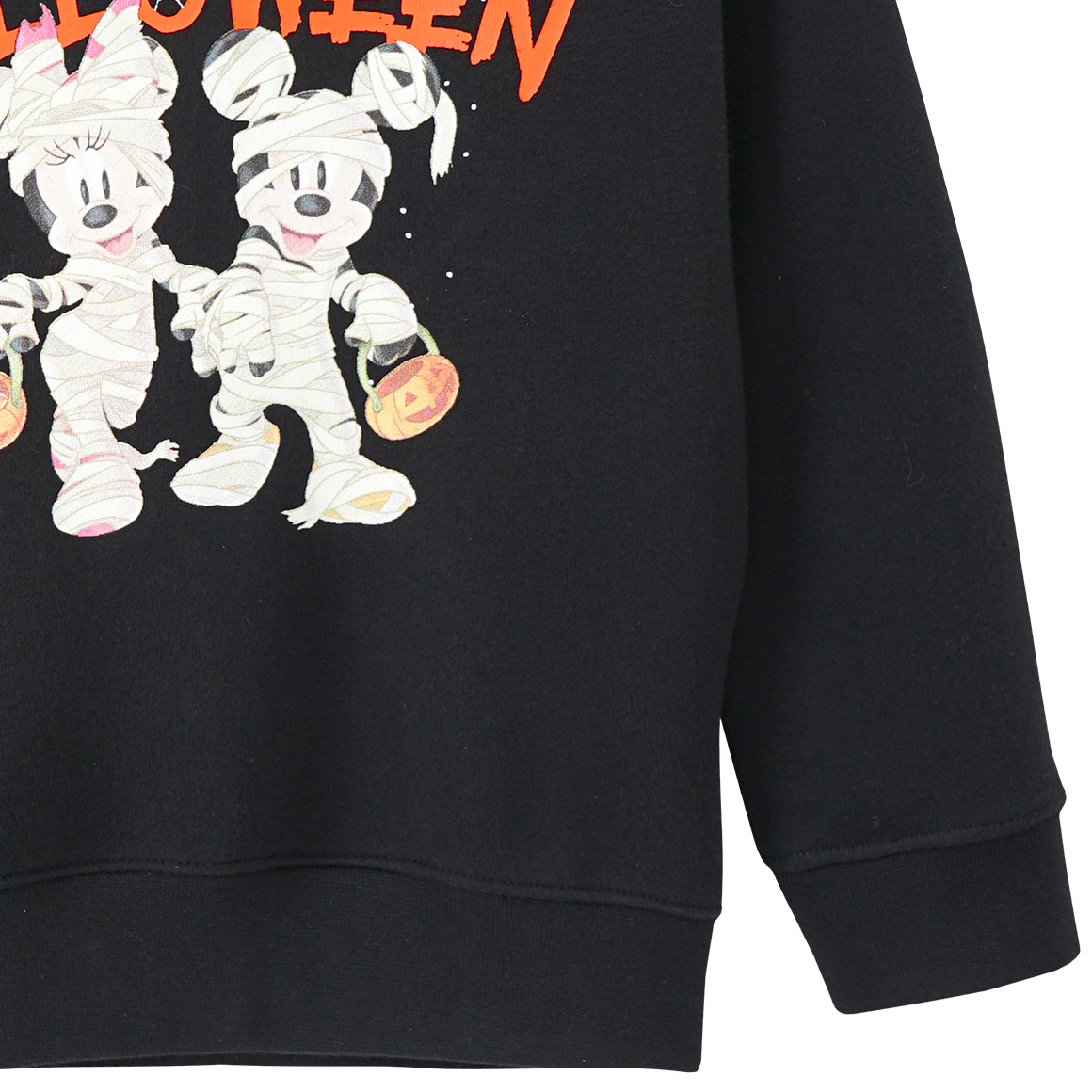 Topolino Micky Maus Sweatshirt in Halloween-Optik schwarz