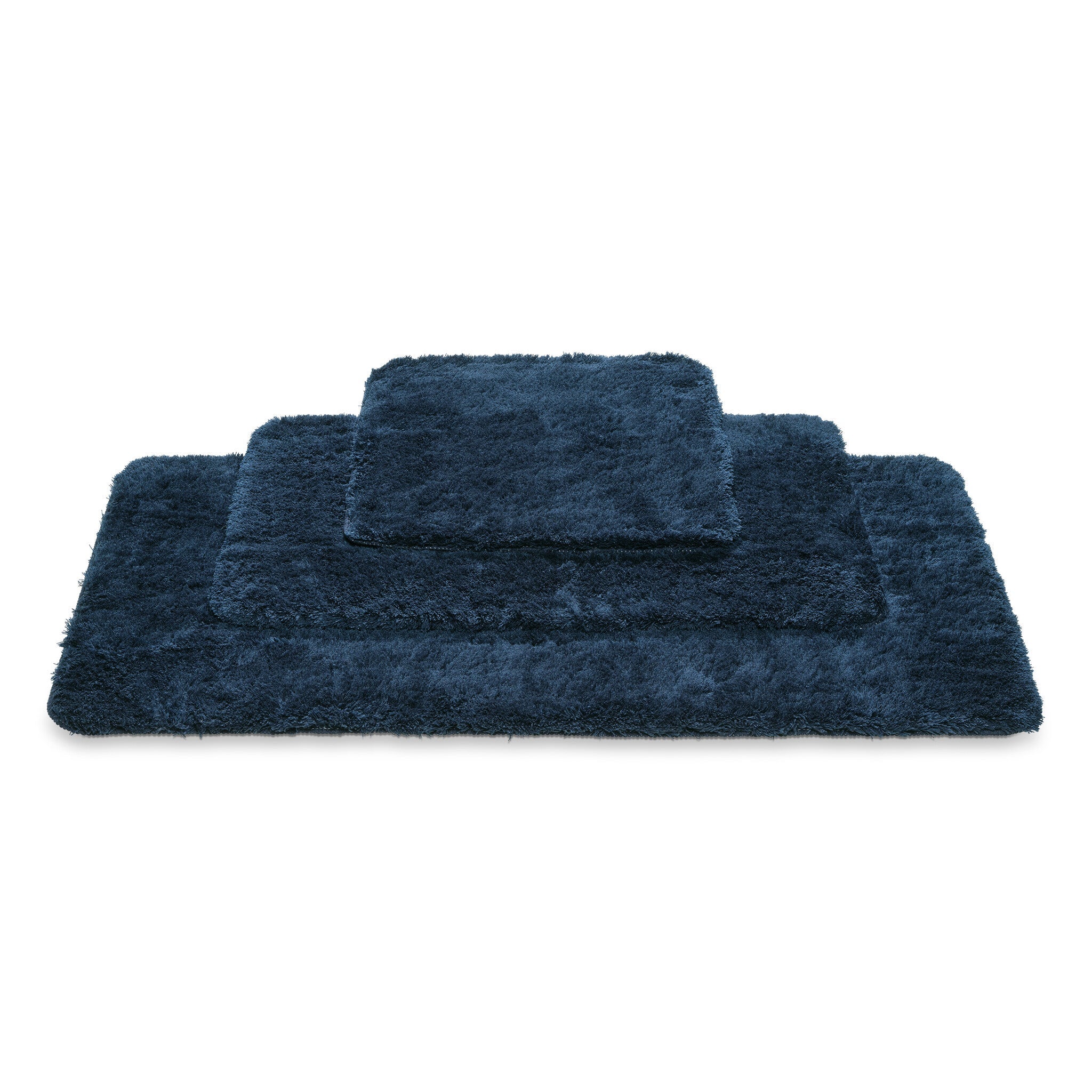 Toronto Badmat Blue Ink | 60 x 60 cm | Blauw | Acryl