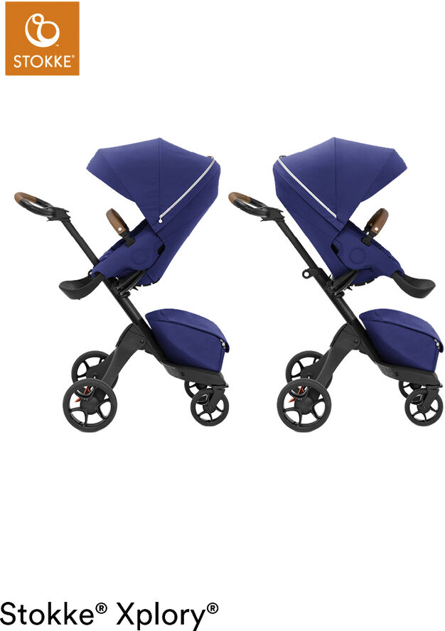 Stokke Stokke Xplory X Royal Blue Blå & sort