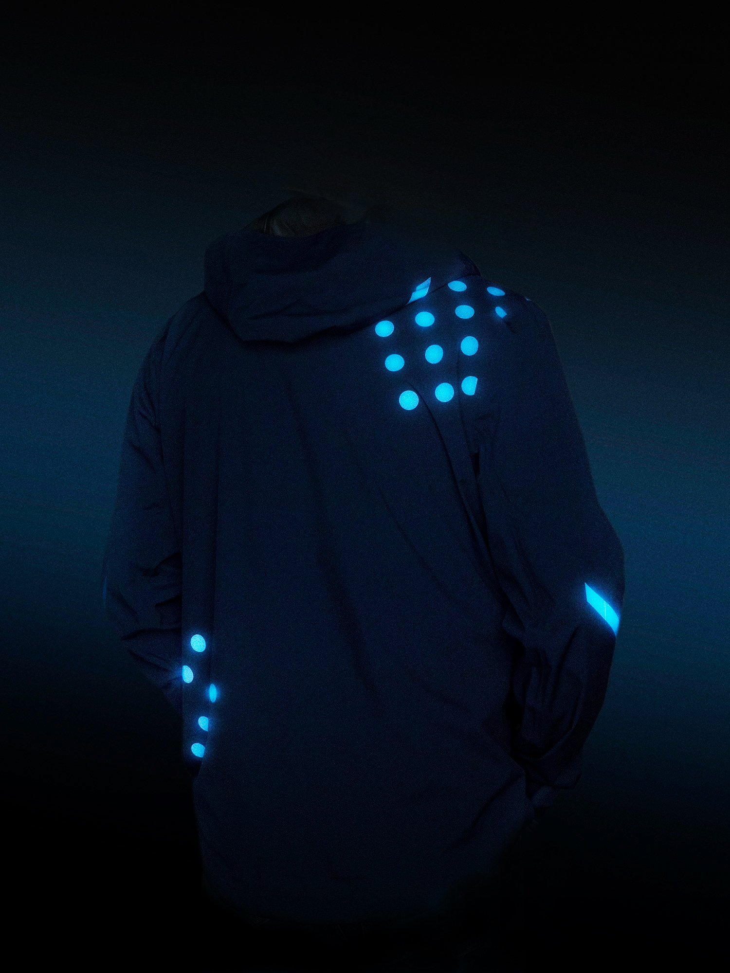 Veste Homme Longue Imperméable Bleue