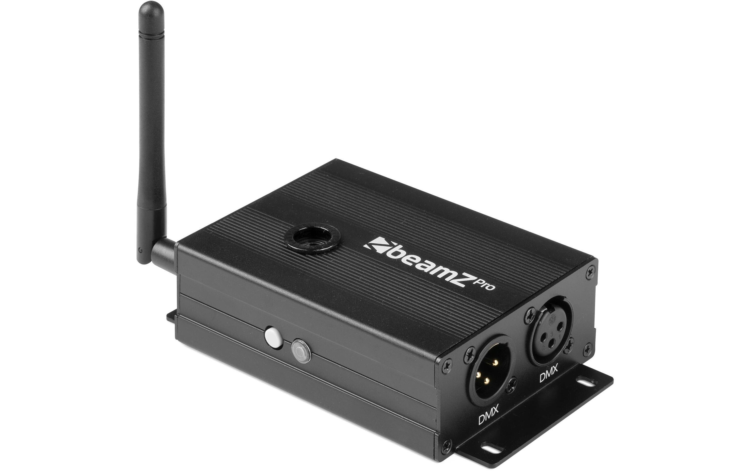 Lichtsteuerung WTR10<br>Kompakter und robuster drahtloser DMX-Sender und -Empfänger
