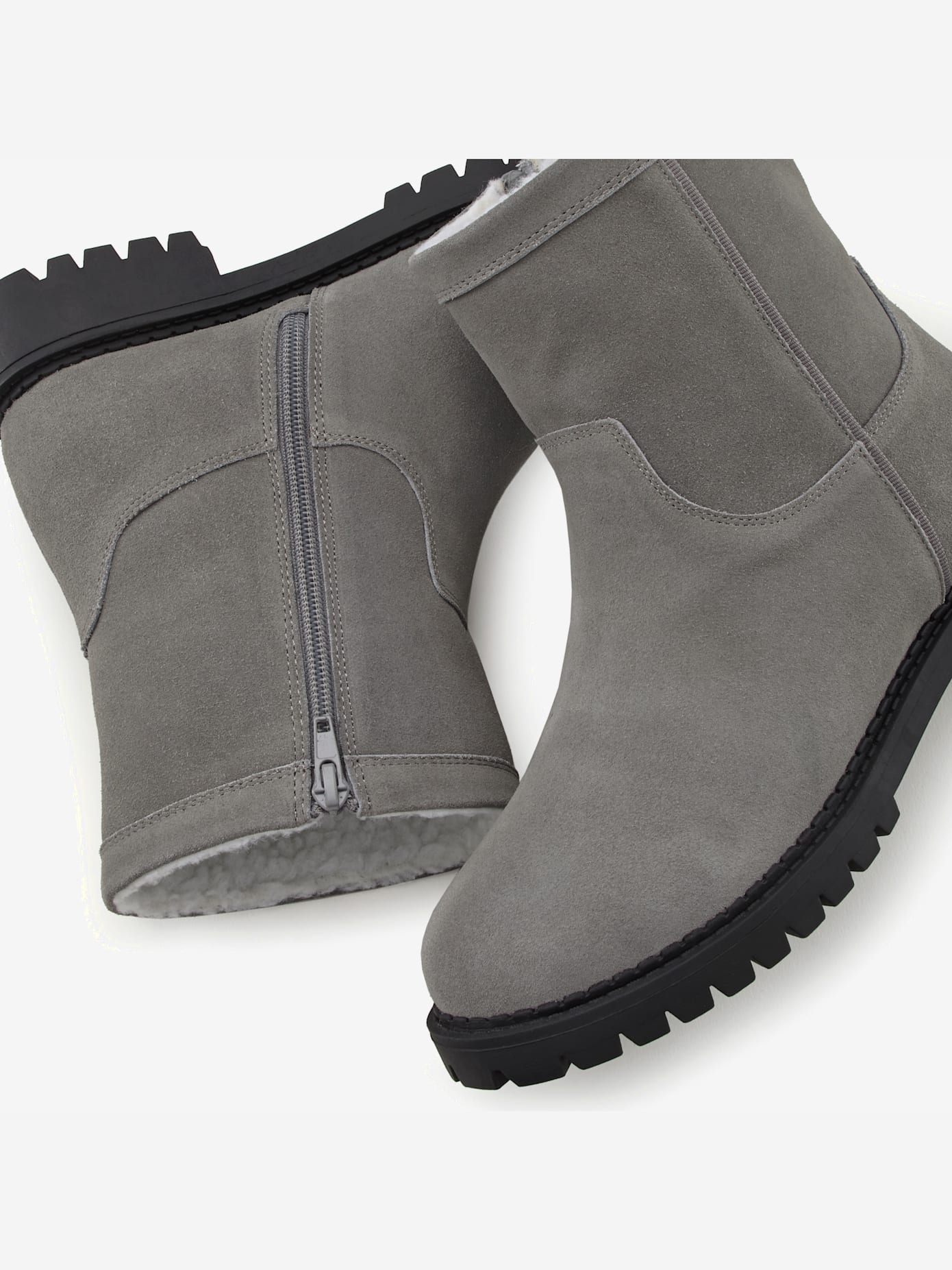 Botte d'hiver bottines d'hiver particulièrement chaudes avec doublure chaude moelleuse
