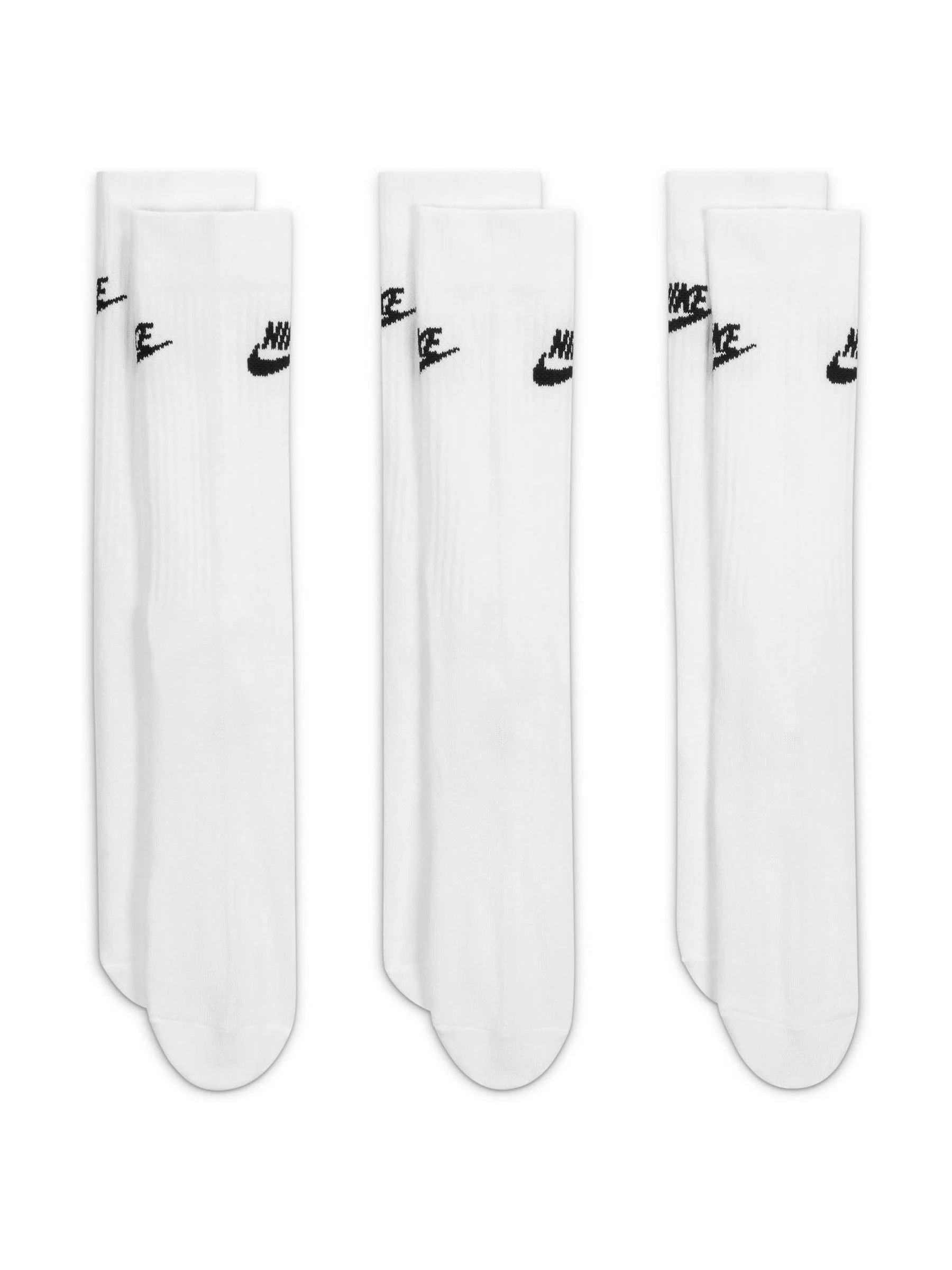 Wit - Nike - 3 Paar alledaagse must-have sokken