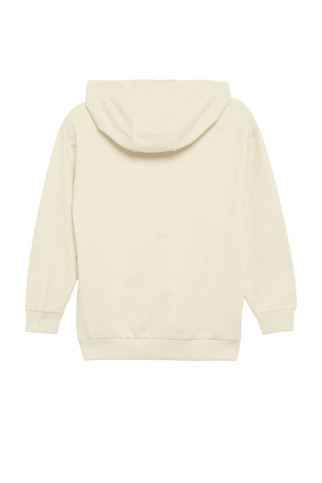 s.Oliver hoodie met tekst ecru