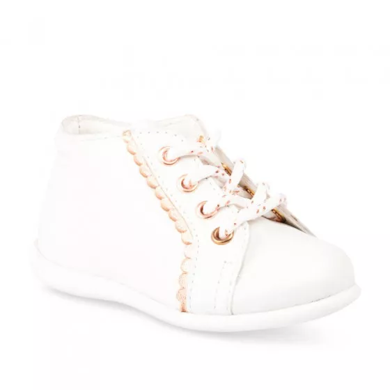 Bottines BLANC FREEMOUSS GIRL CUIR