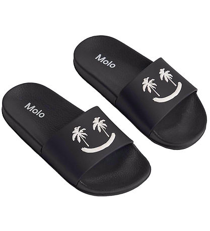 Molo Bådesandaler - Zhappy - Sort/Palmer