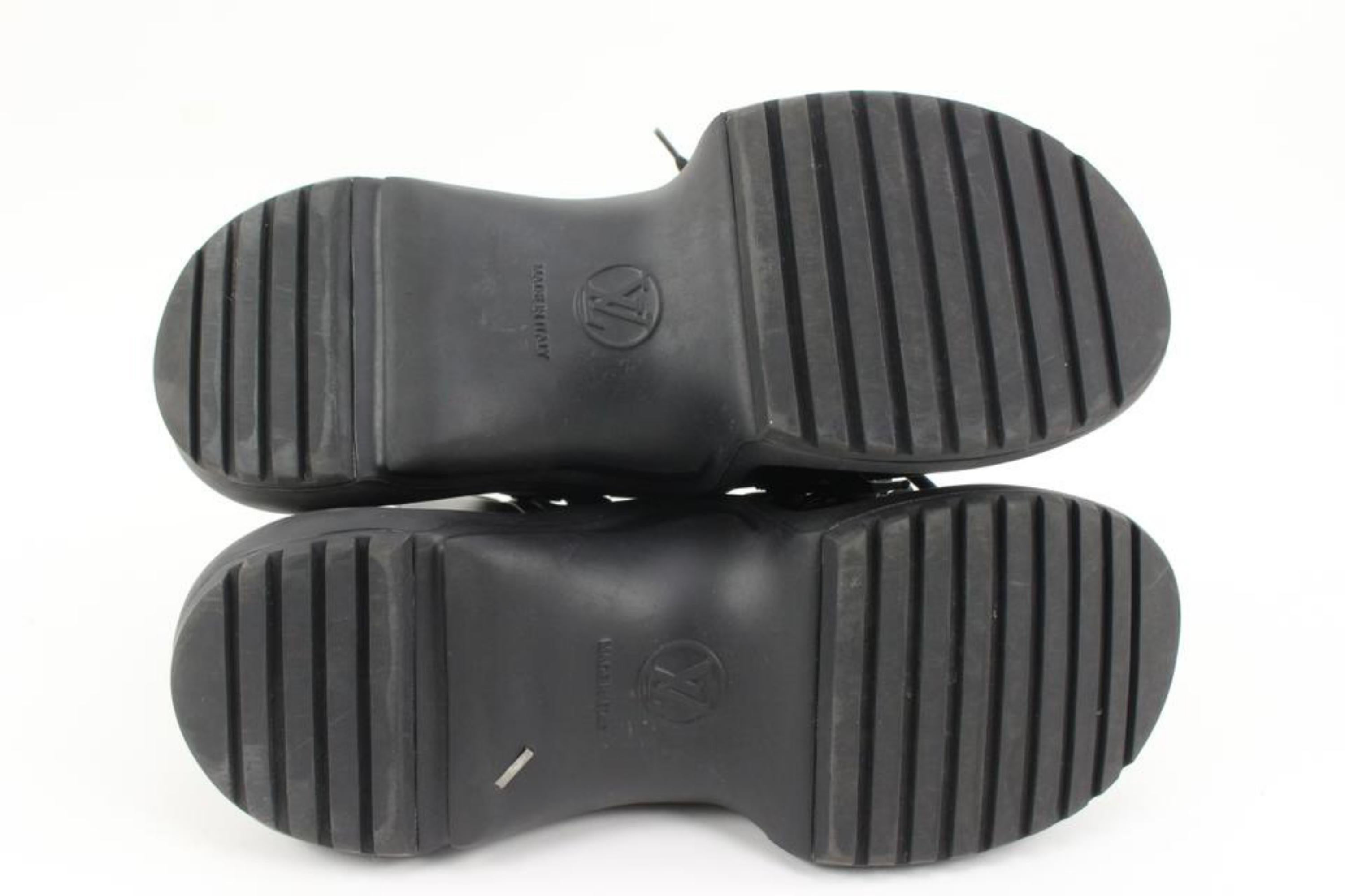 Louis Vuitton Women's Mat Rubber Monogram LV Archlight Sneaker Boots