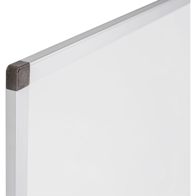 Tableau blanc acier laqué cadre aluminium 180 x 120 cm Ayda Biofusion Bi Office