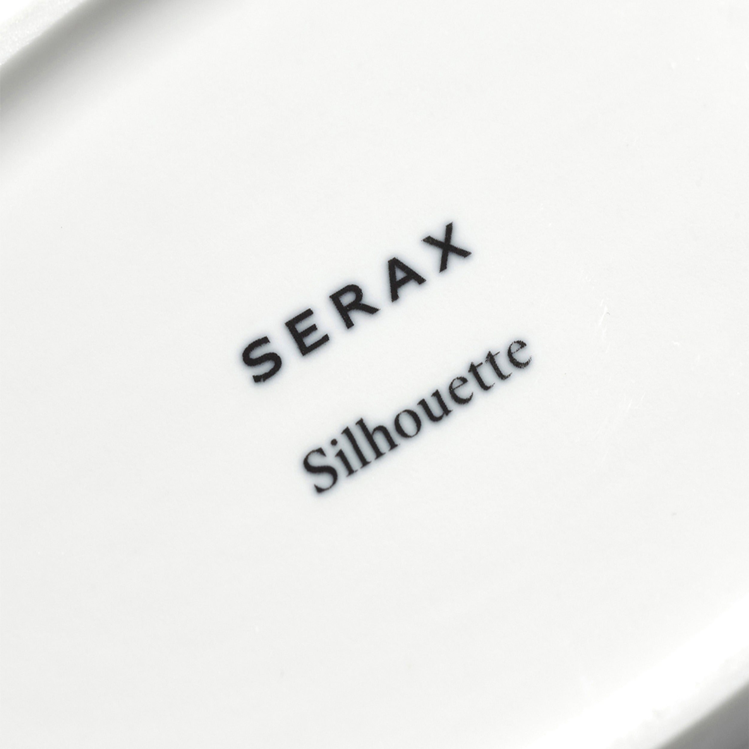 SERAX - Sergio Herman - Silhouette Diep Bord Ovaal - Wit - Set van 2