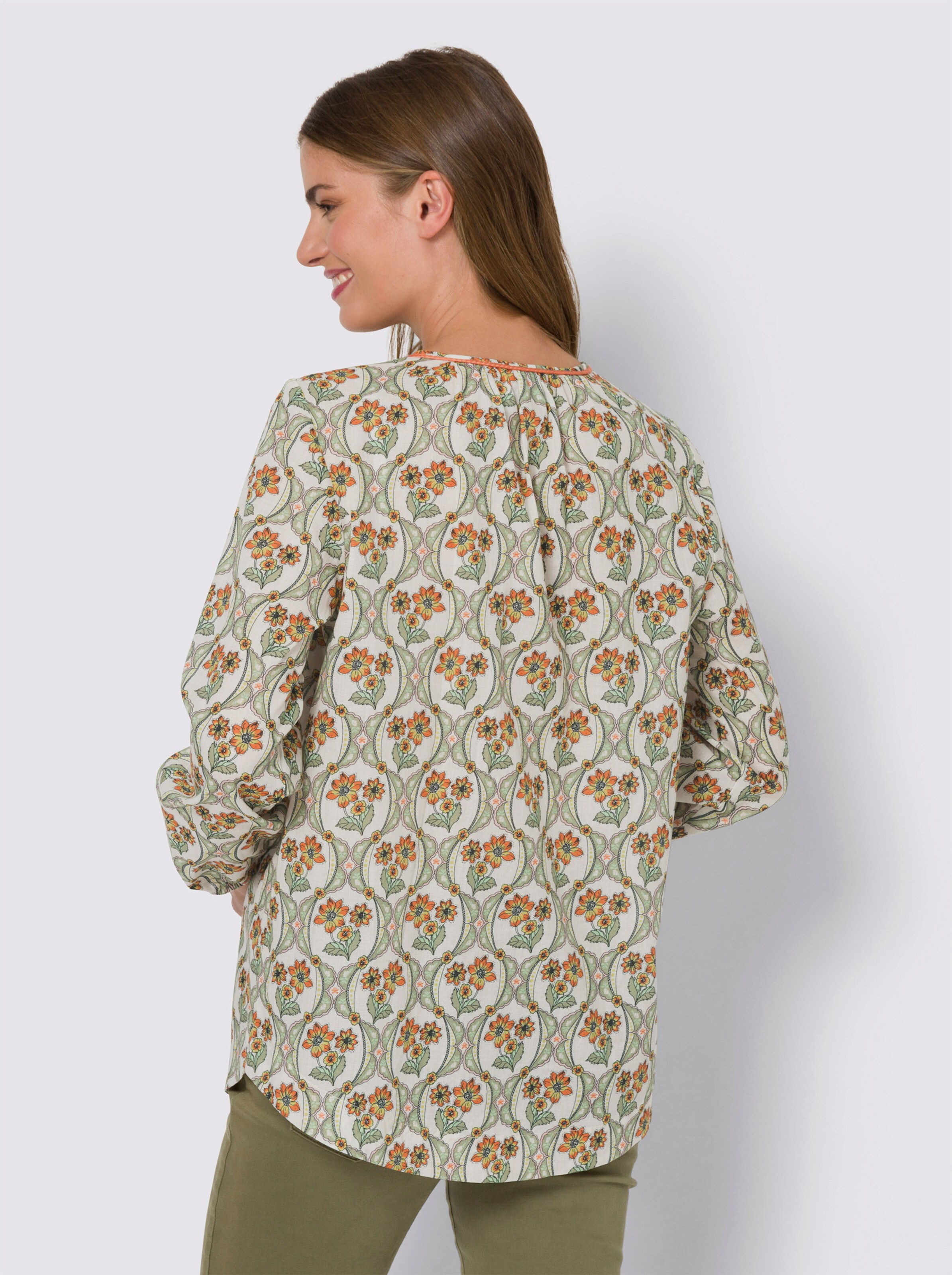 Druckbluse