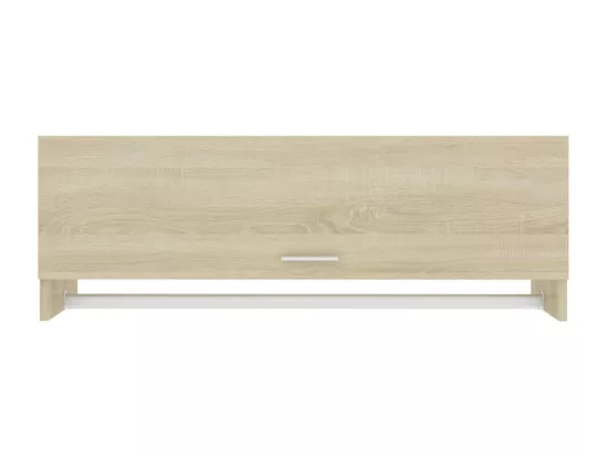 Garde-robe chêne sonoma 100x32,5x35 cm bois d'ingénierie