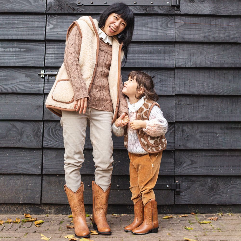 Old West 2029LE cowboylaarzen Bruin