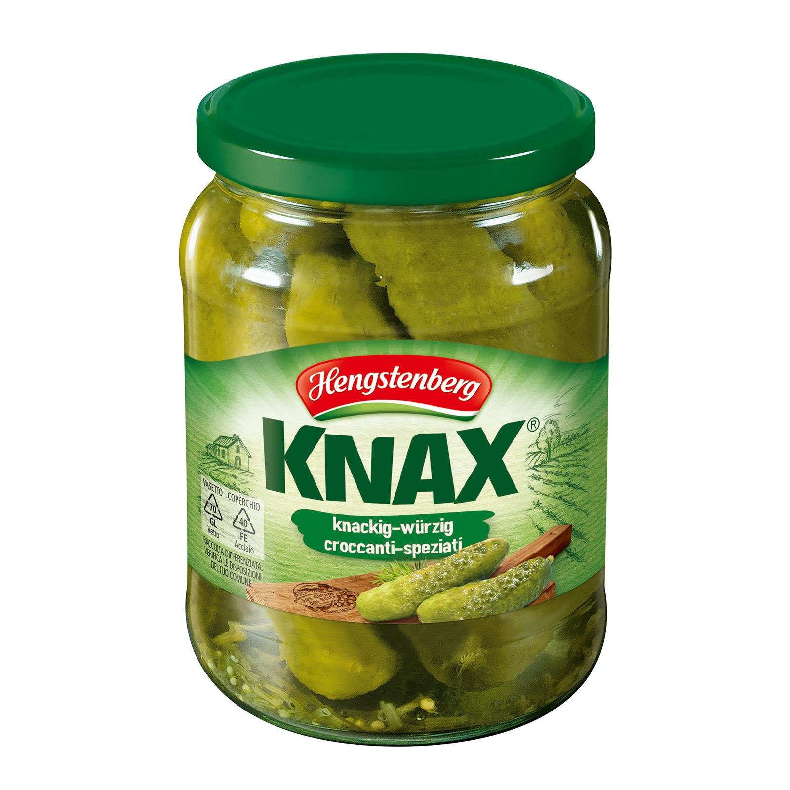 Hengstenberg Knax Gewürzgurken
