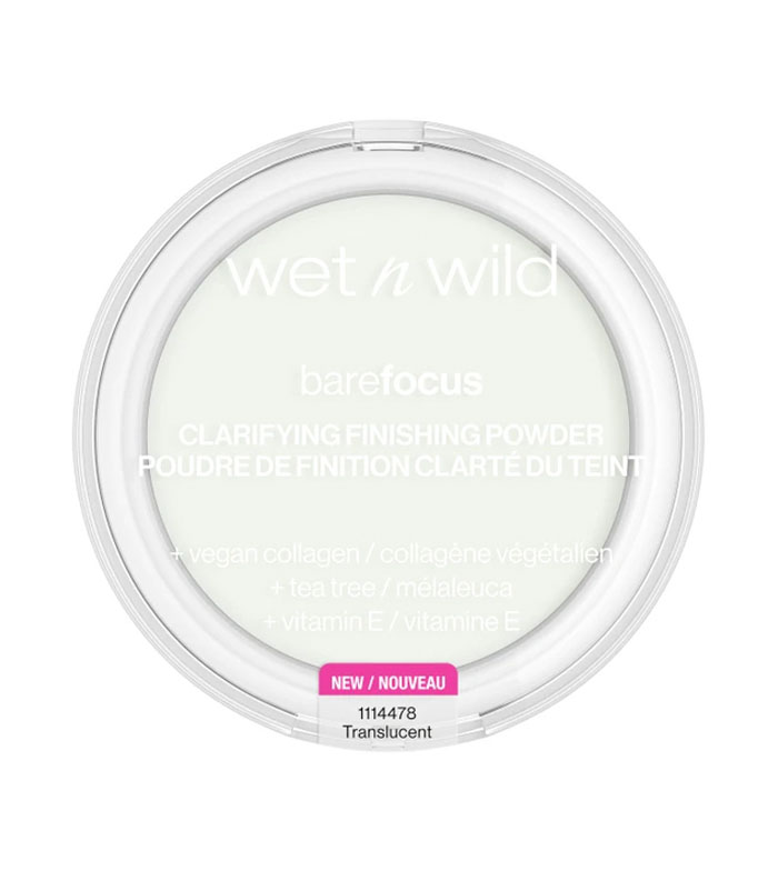 Wet N Wild - Pó de acabamento fosco Bare Focus - Translucent