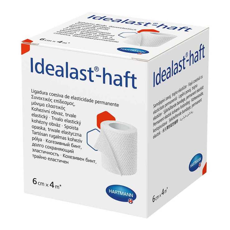 Idealast Haft Binde 6 cm x 4 m, 1 St