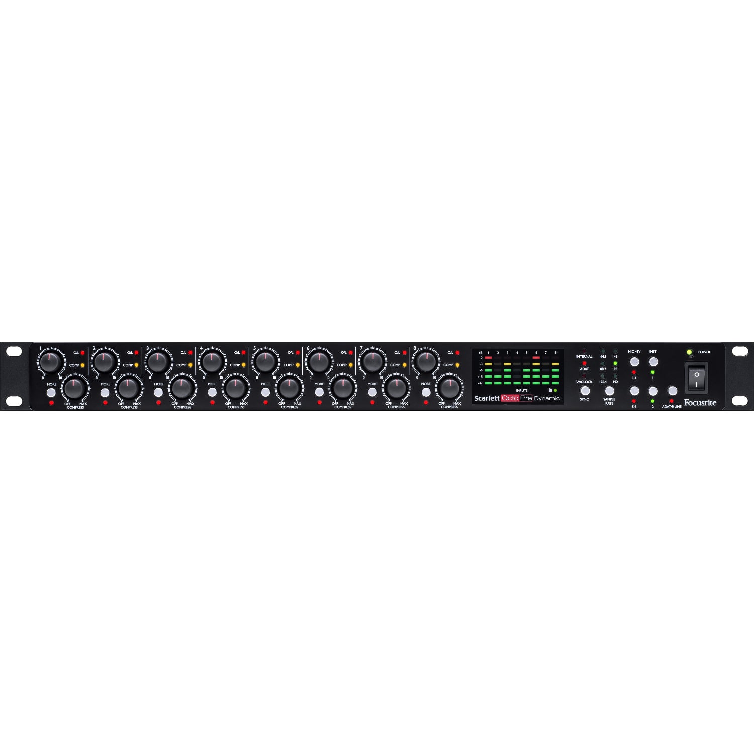 Focusrite Scarlett OctoPre Dynamic preamp