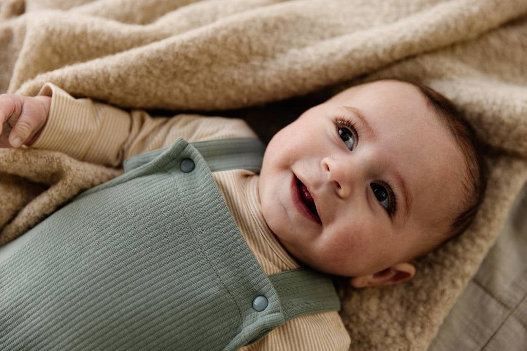 LEVV baby boxpak LNEONOS van katoen groen
