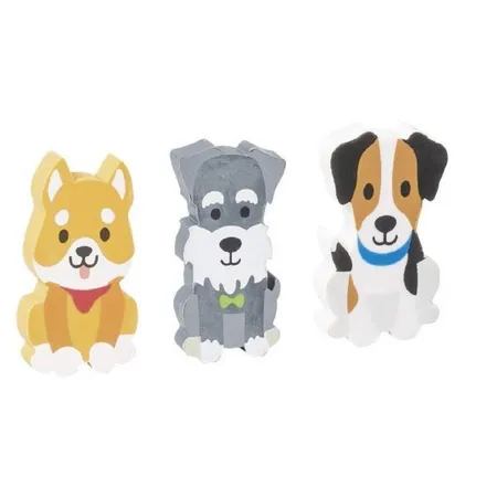 BRUNNEN Radiergummi-Set „Hunde“