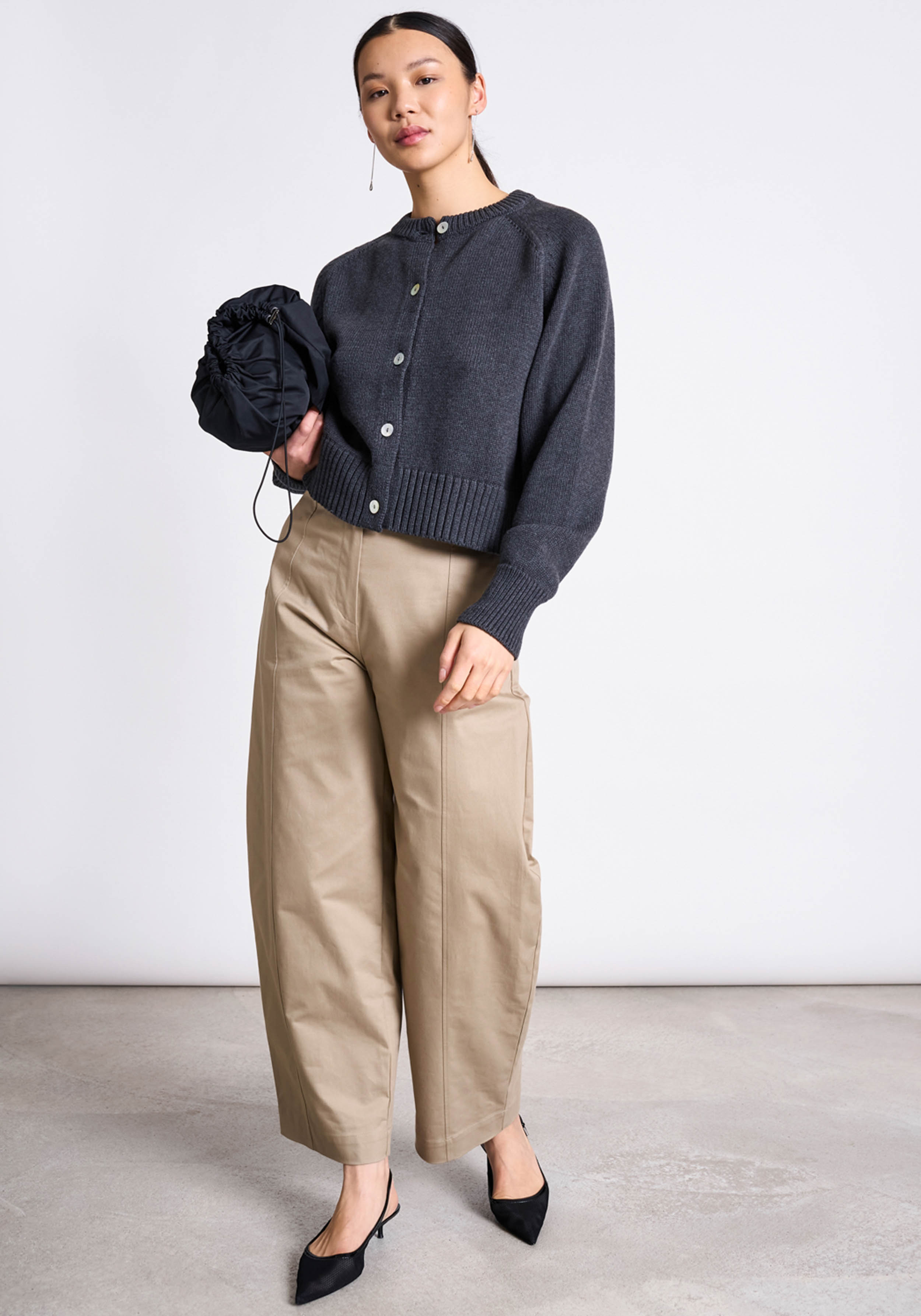 Jan 'n June Cardigan Sivia Anthracite