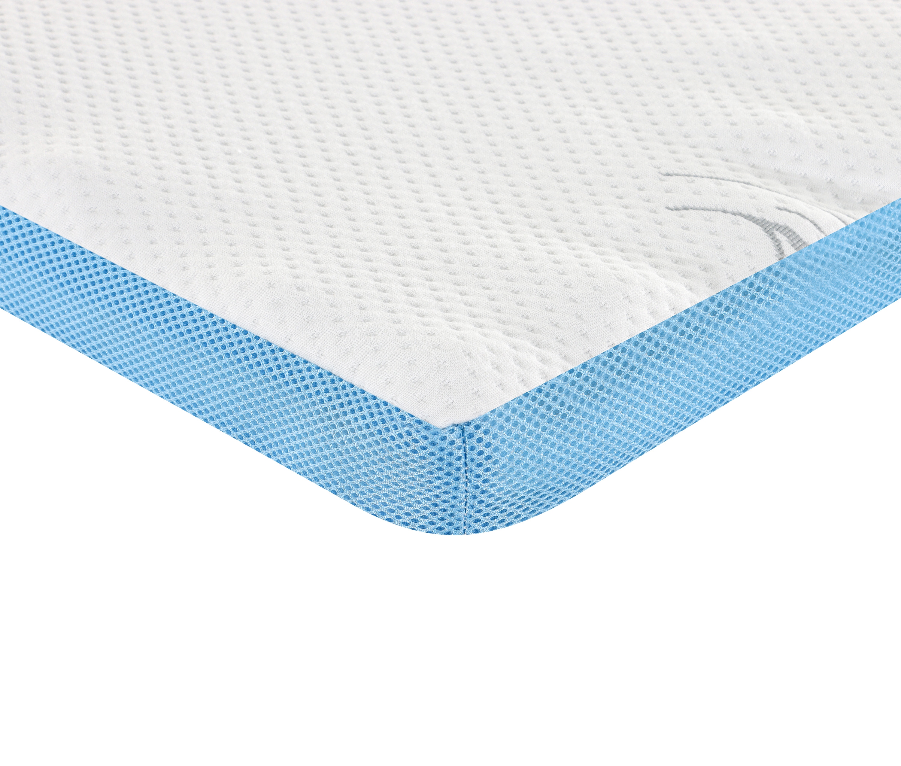 Topper Matratzenauflage Kaltschaumkern doppelseitig 90 x 200 cm