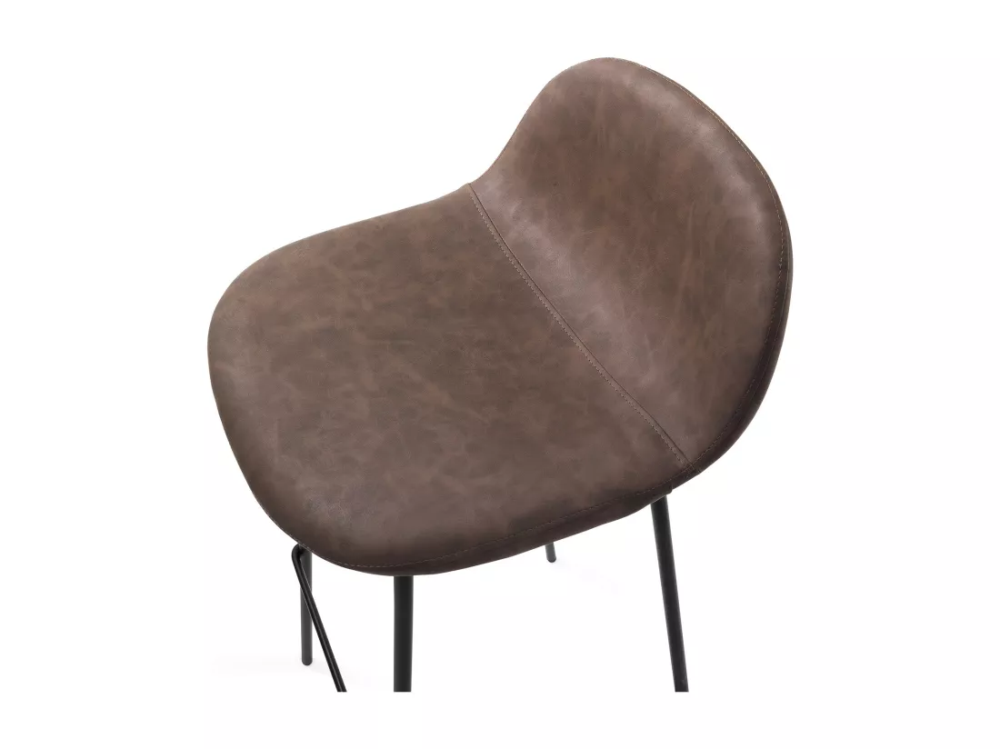 Set de 2 Tabourets STING brun