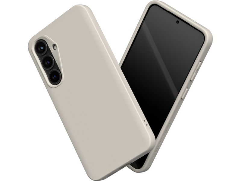 Rhinoshield Back Cover SolidSuit Galaxy S25  Shell Beige Schutzhülle für das Samsung Galaxy S25