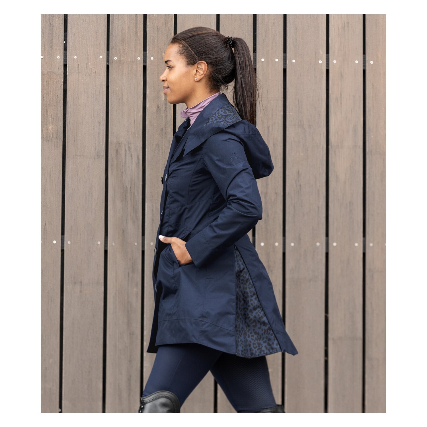 Cheval de Luxe Reitmantel - navy