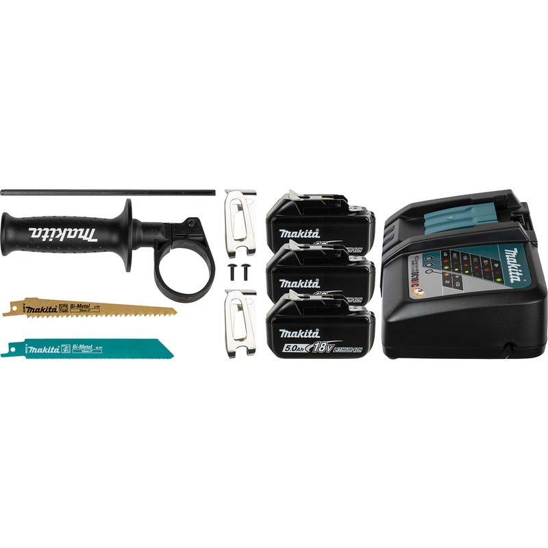 Makita DLX6038T combopack 18V 3x 5,0Ah Li-ion