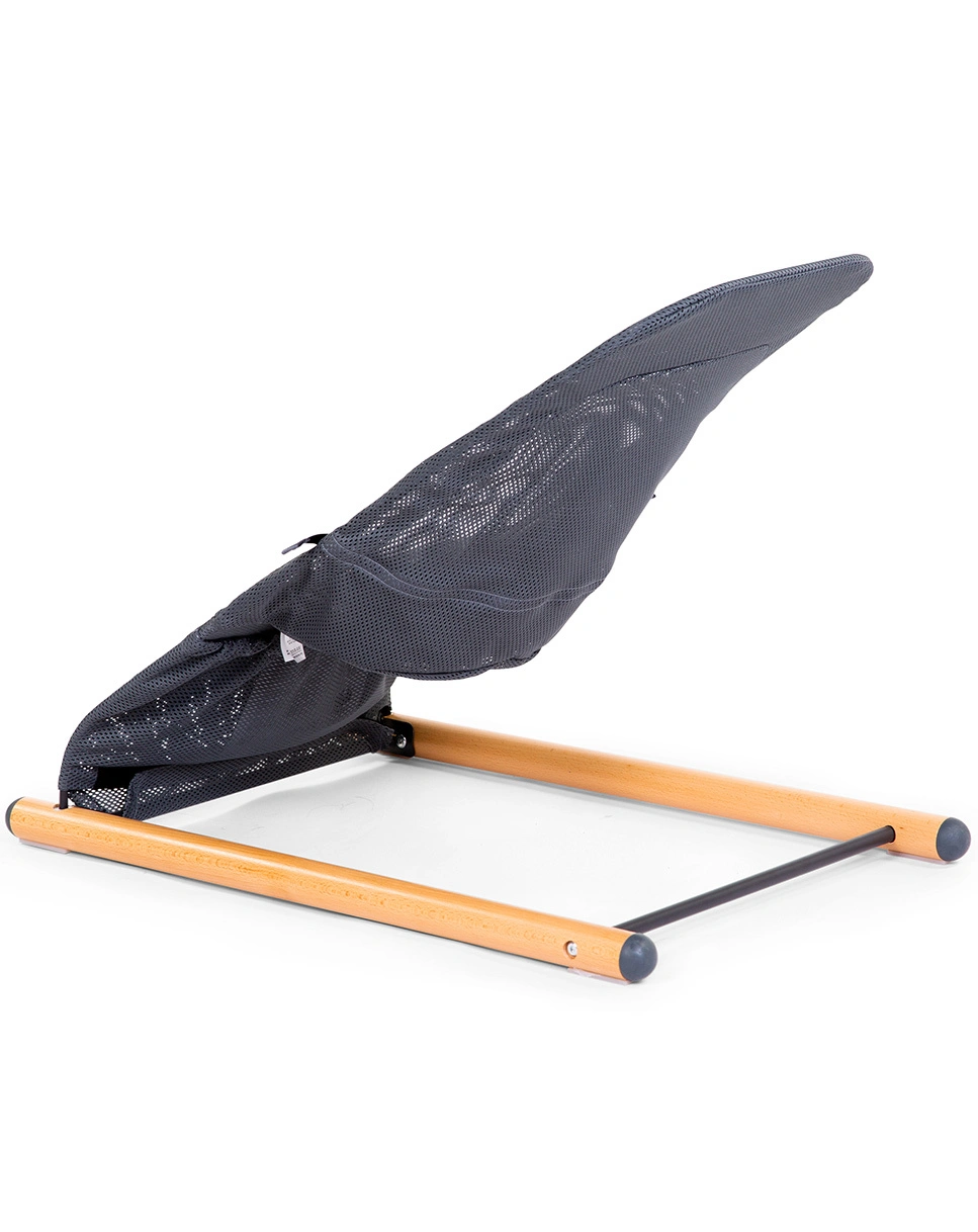 Babywippe EVOLUX MESH in natur/anthrazit
