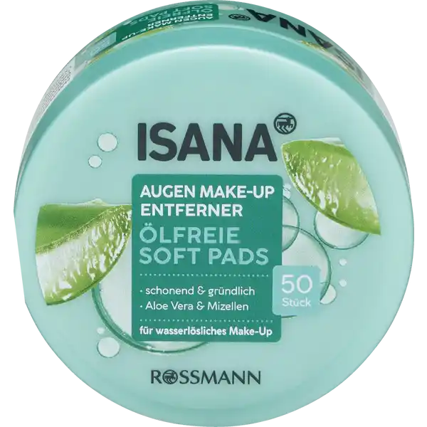 Augen Make-Up Entferner Soft Pads ölfrei