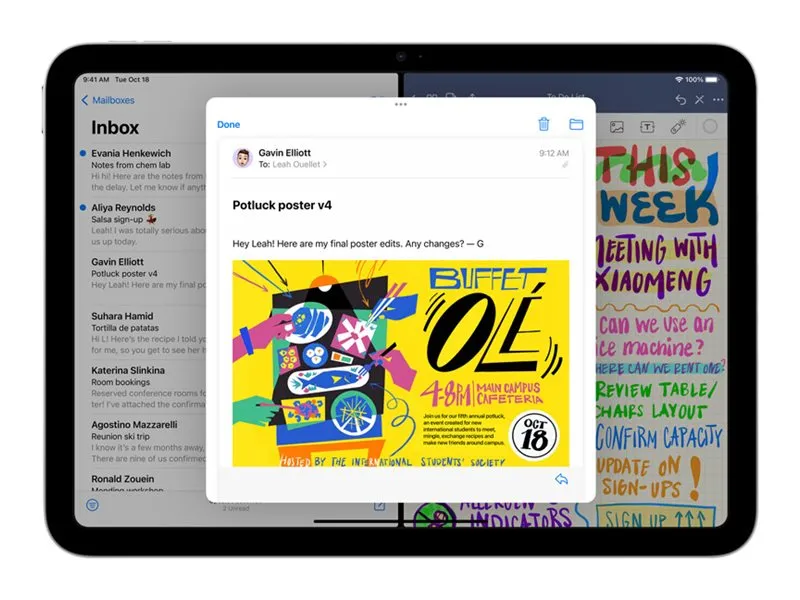 Apple 10.9-inch iPad Wi-Fi - 10. generation - tablet - 64 GB - 10.9
