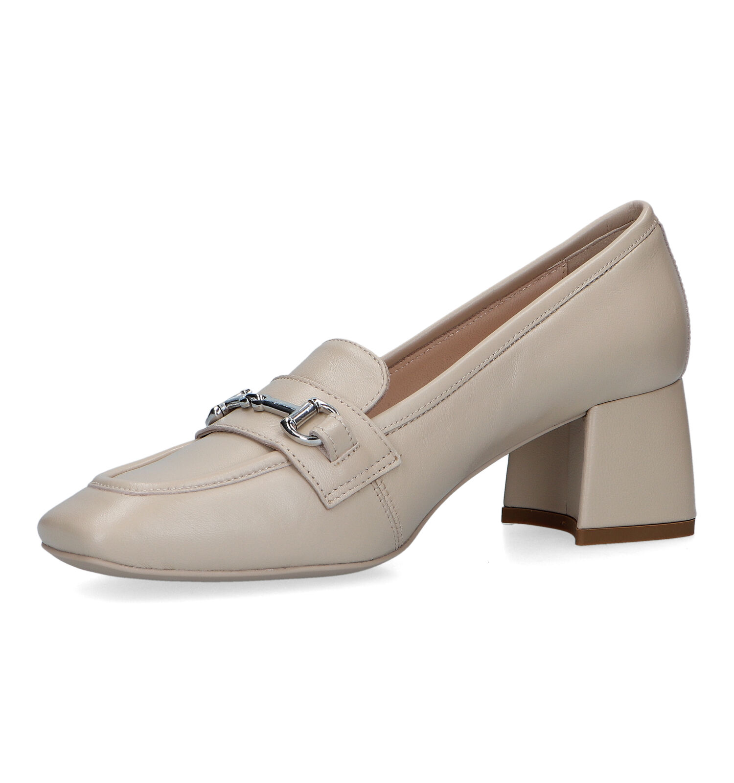 Enkelpumps beige