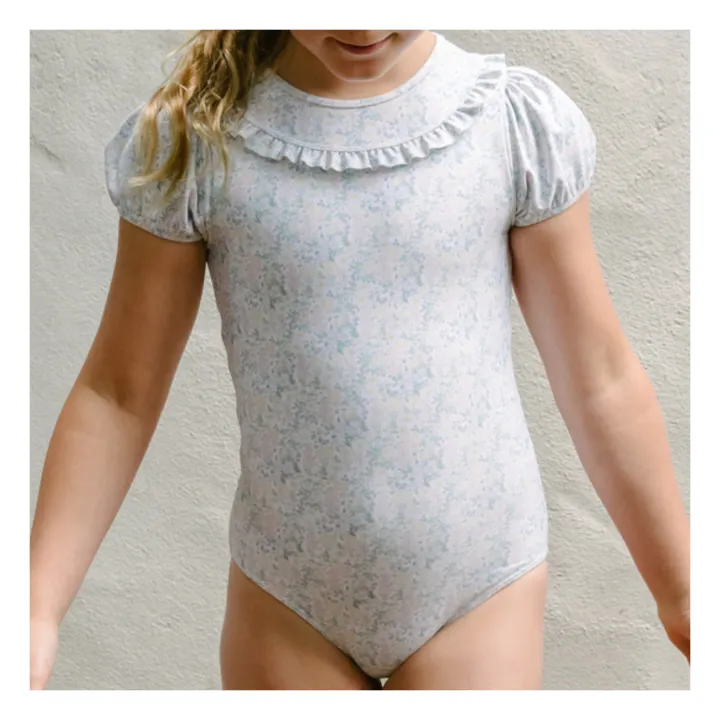 Minnow Maillot 1 Pièce Puff Fleur | Vert