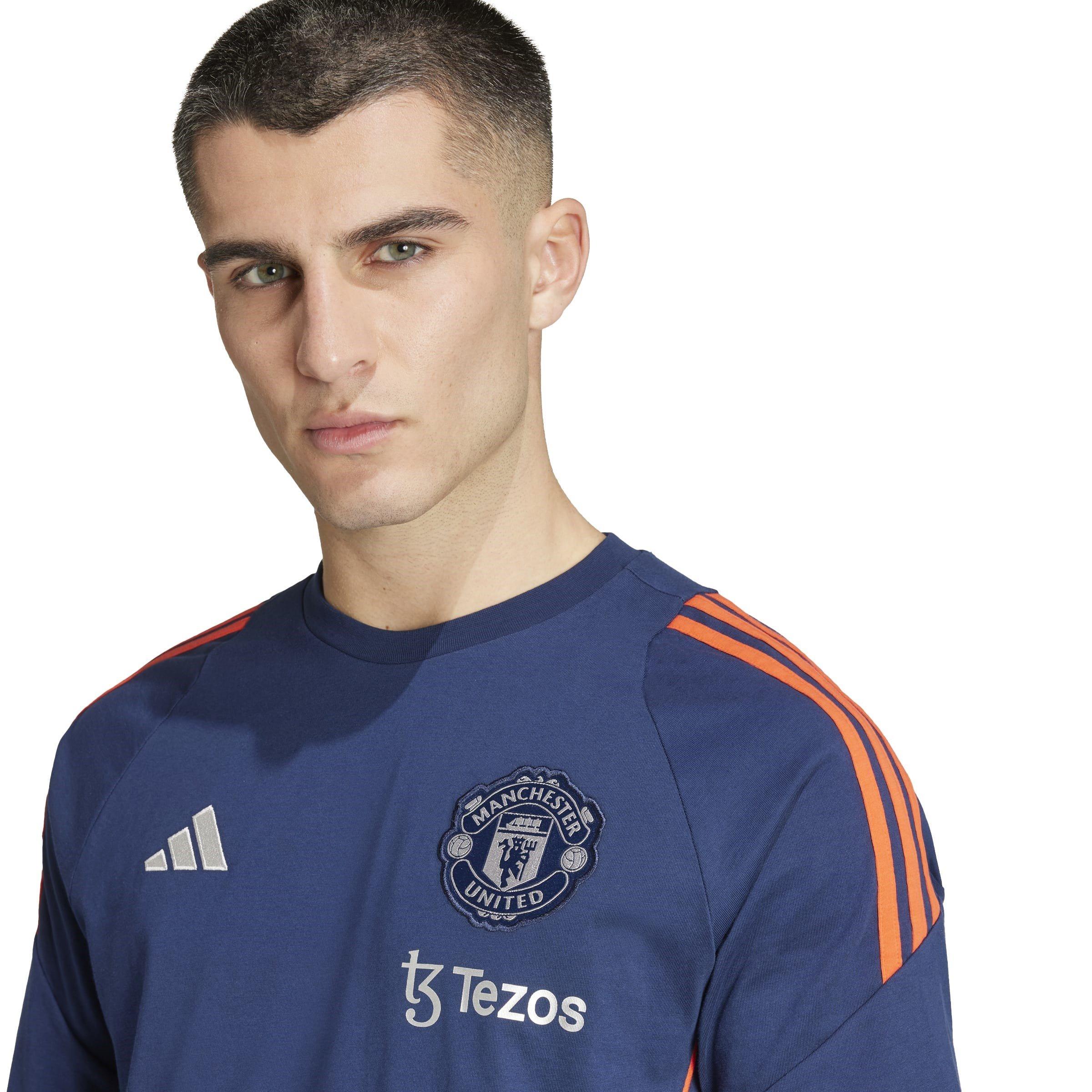 adidas Manchester United Tiro 24 T Shirt 2024 2025 Adults