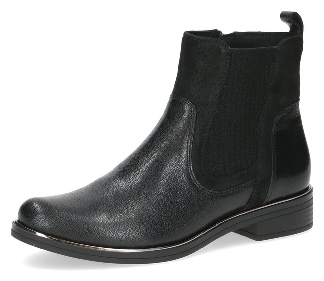 Caprice Chelseaboots  , Blockabsatz, Boots, Stiefelette mit praktischem Reissverschluss