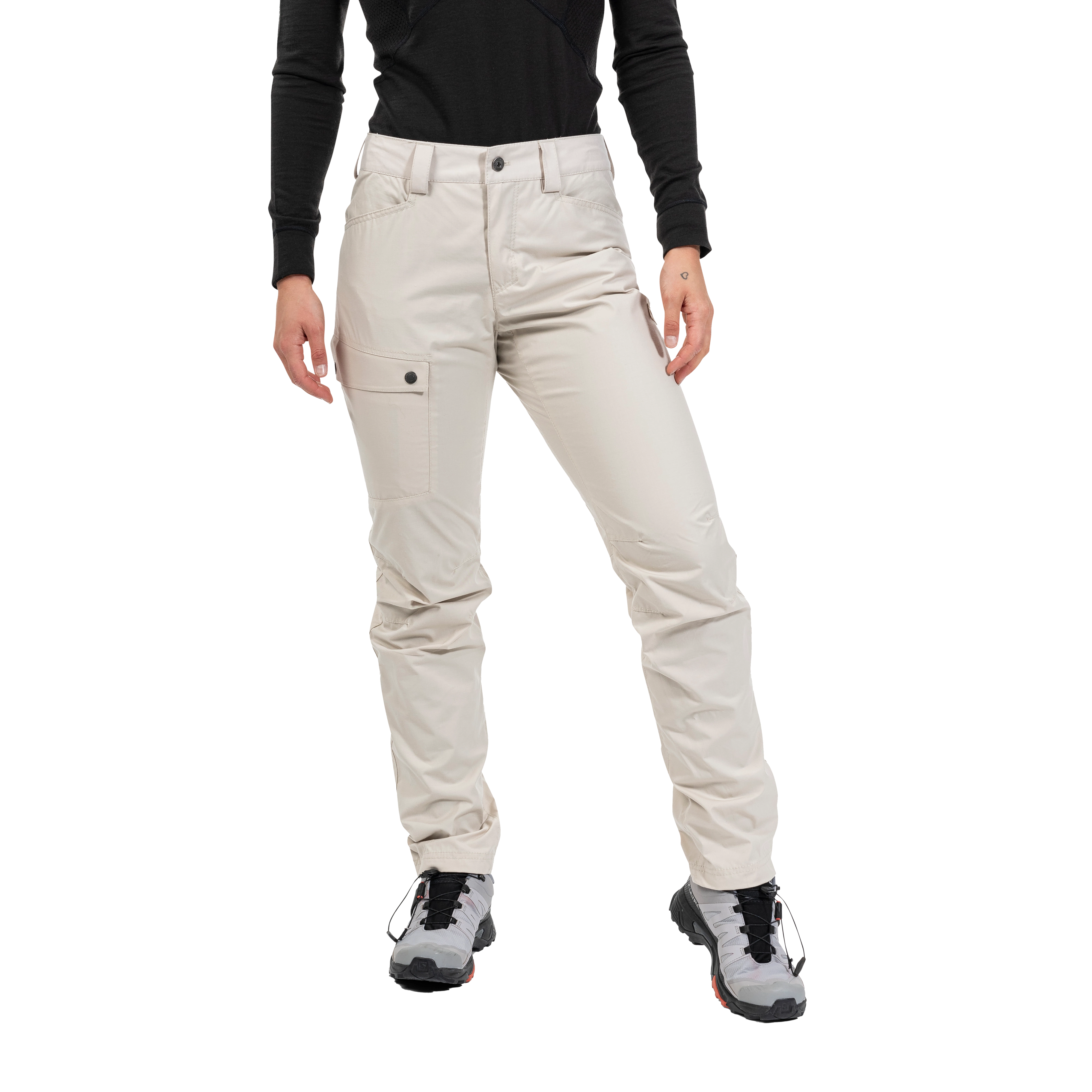 Nordmarka Leaf Light Pants Women Chalk Sand