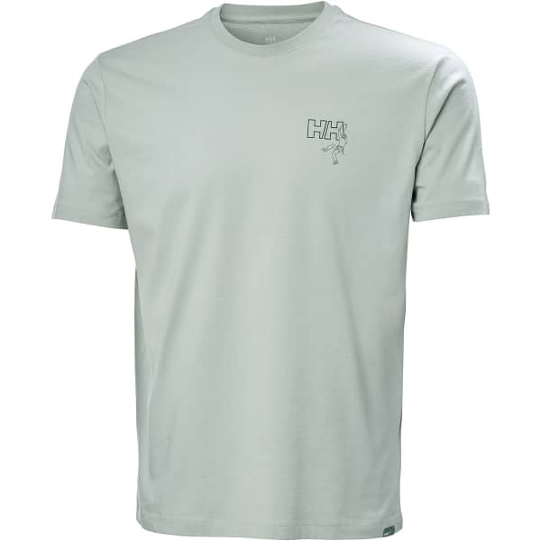 T-shirt HELLY HANSEN F2F ORGANIC COTTON TEE 2.0 GREEN MIST