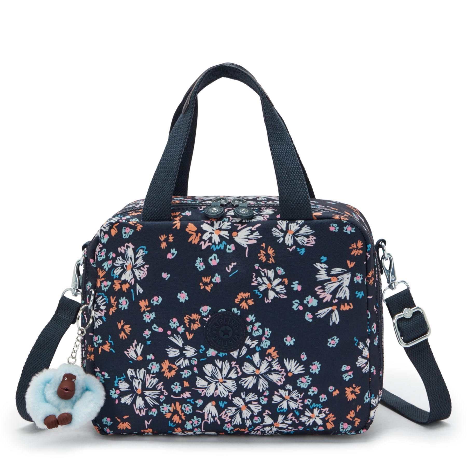 MIYO Sac repas moyen avec pochette de maintien pour trolley - Flower Field