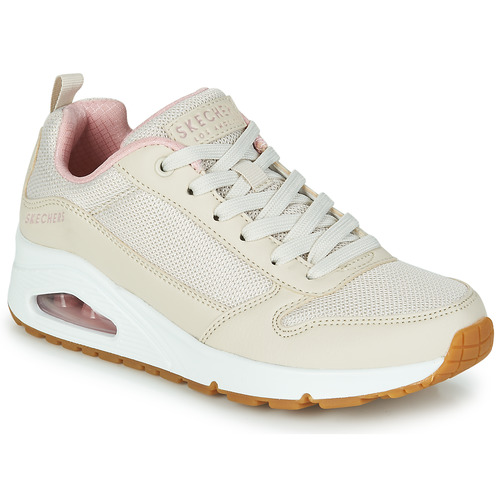 Skechers - UNO INSIDE MATTERS - Beige / Rose