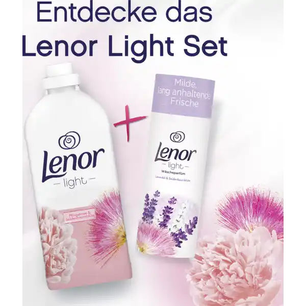 Light Seidenbaumblüte & Pfingstrose Weichspüler 56WL