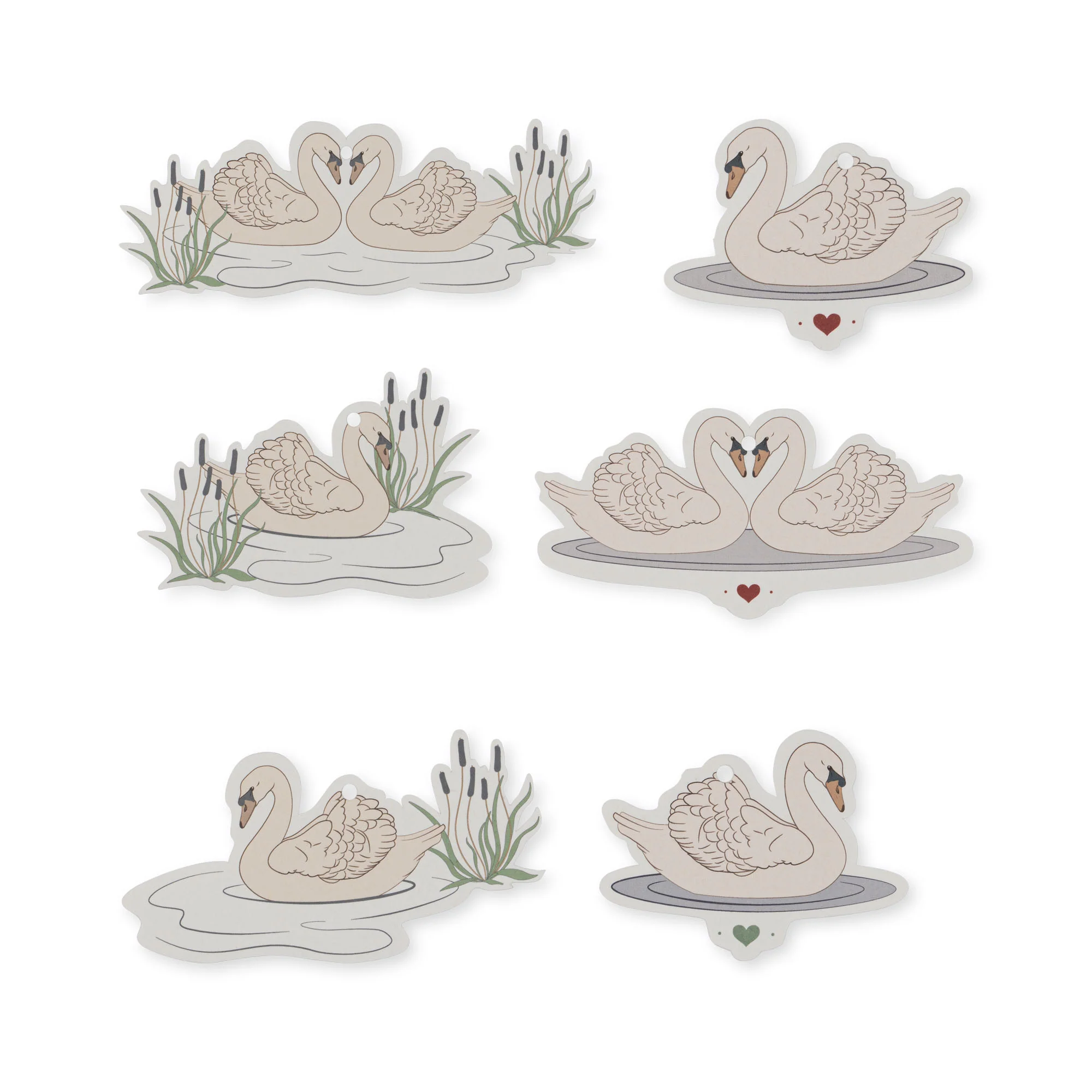 12 pak til og fra kort - SWAN - OS