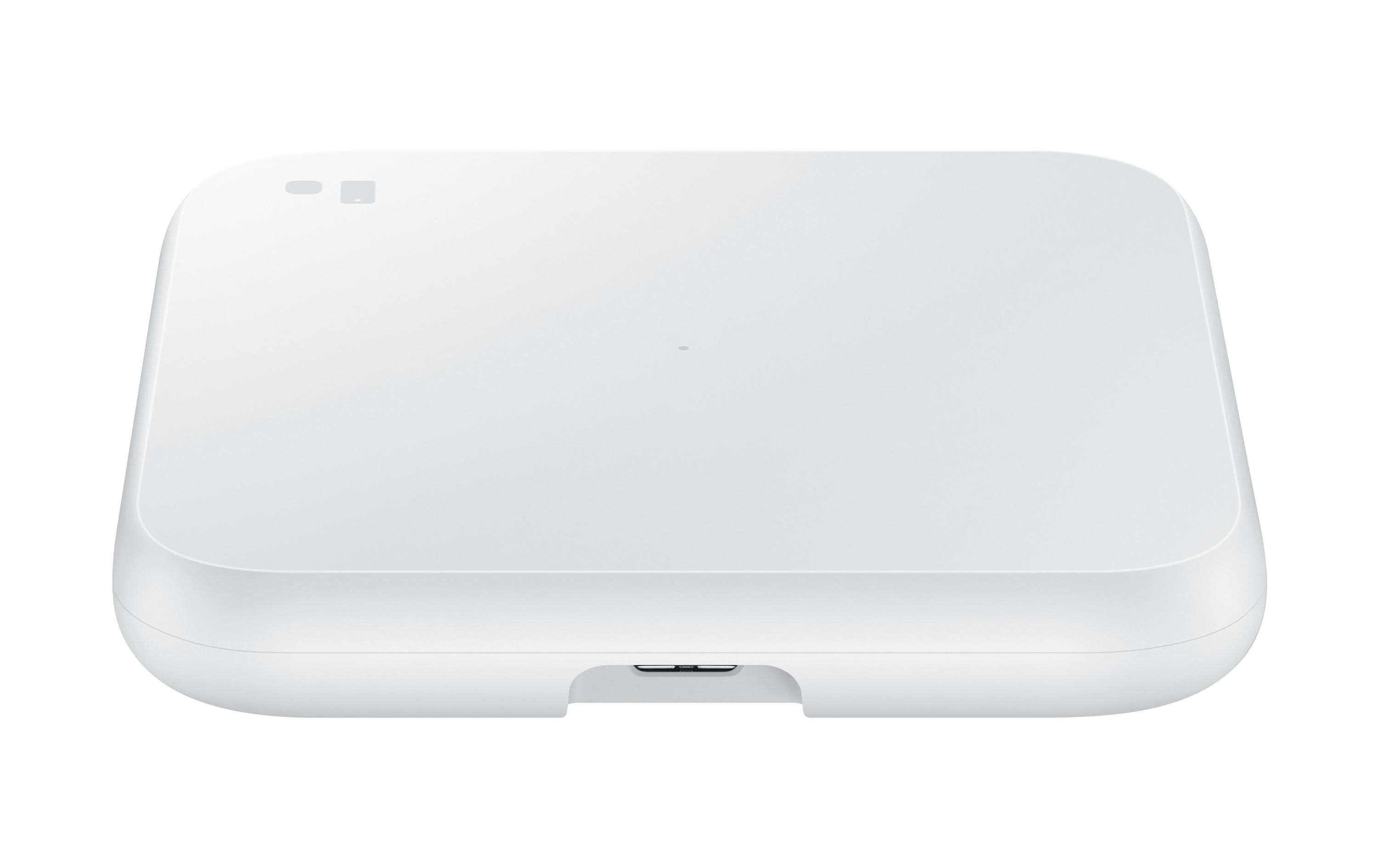 Wireless Charger Pad EP-P1300 WeissInduktives Ladepad für kompatible Smartphones und Galaxy Buds