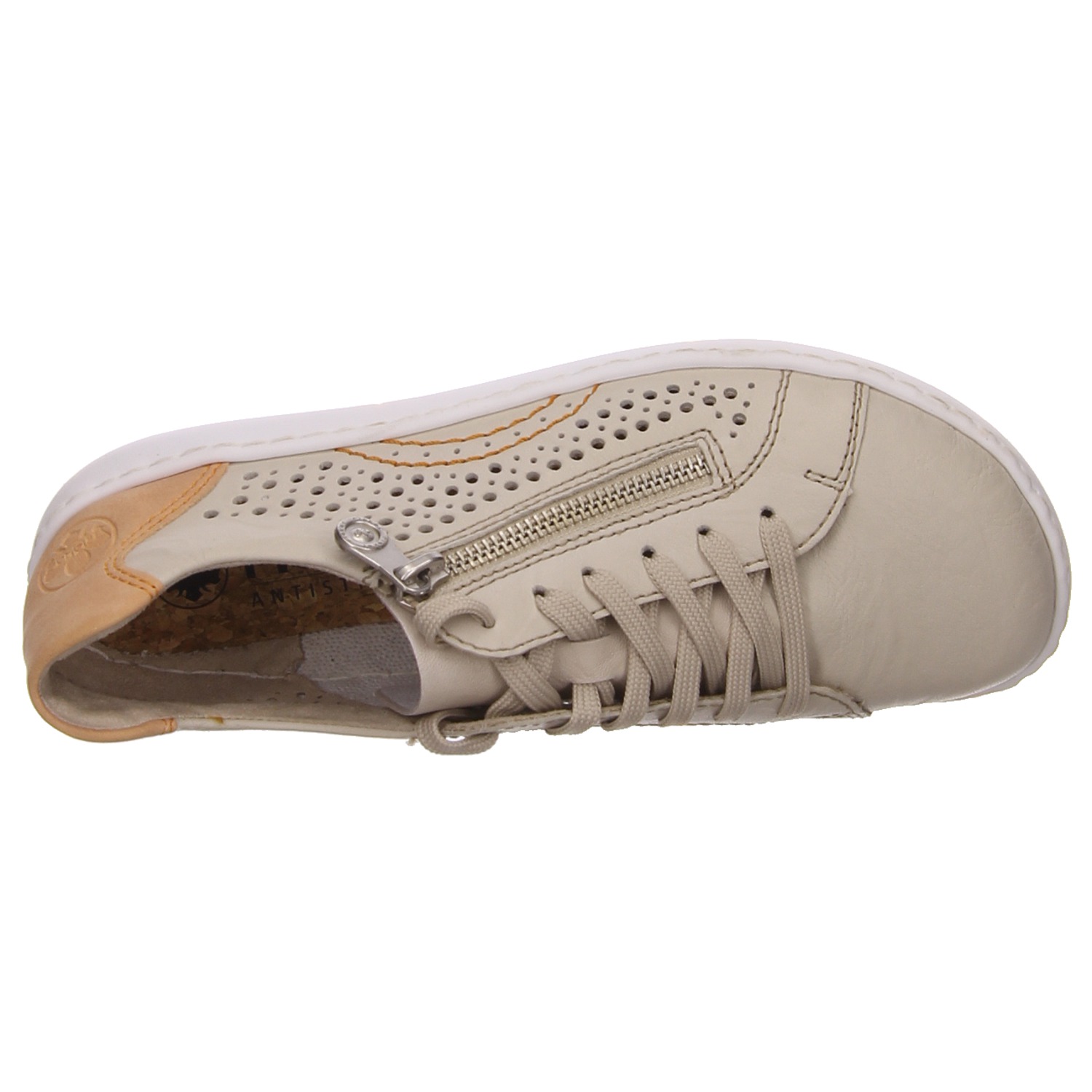 Rieker Schnürschuhe beige beige