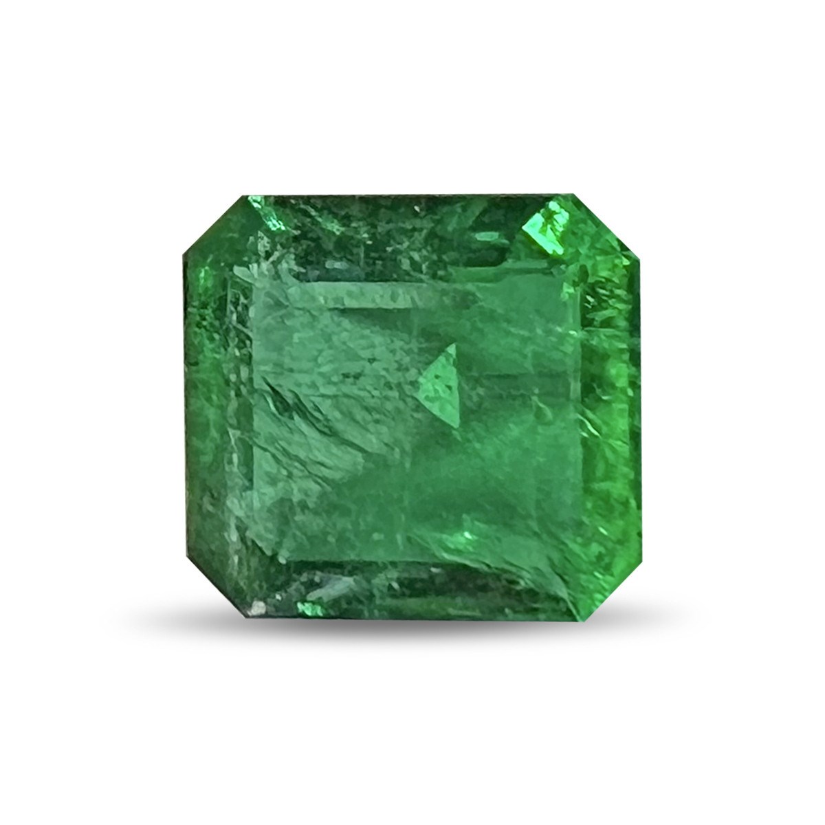Émeraude Octogonale 4.27 ct - AAA Top Green - Clarté VVVS - Origine Zambie