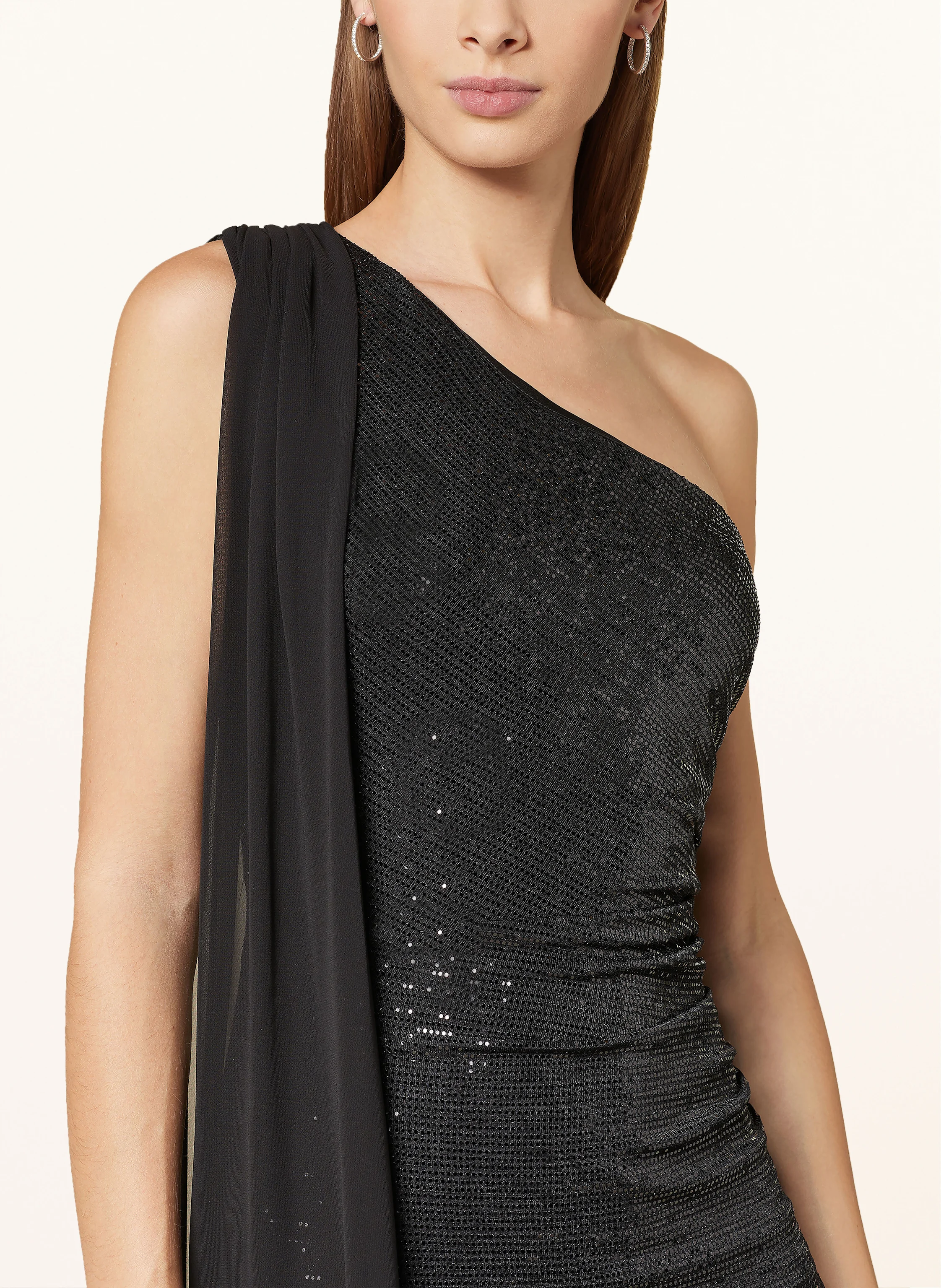 SWING One-Shoulder-Kleid mit Pailetten