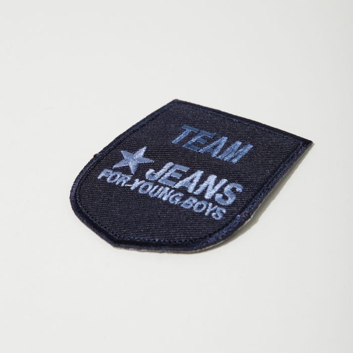 Atelier Veritas-Patch Jeans For Young Boys 7x6cm